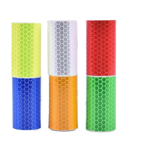 Reflective Safety Warning Conspicuity Tapes 2ROLLS 5cmx3M - Discount Packaging Warehouse