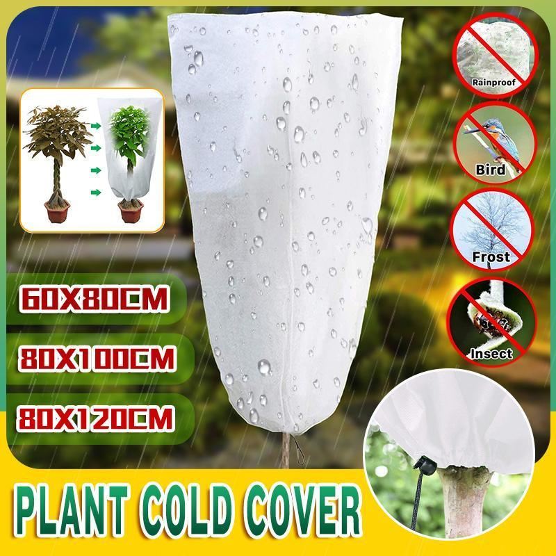 Reusable Plant Protection Cover 1PC 3Sizes White Non-Woven Fabric - Discount Packaging Warehouse