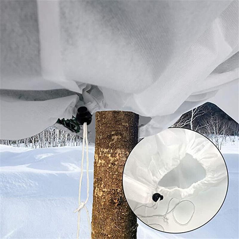 Reusable Plant Protection Cover 1PC 3Sizes White Non-Woven Fabric - Discount Packaging Warehouse