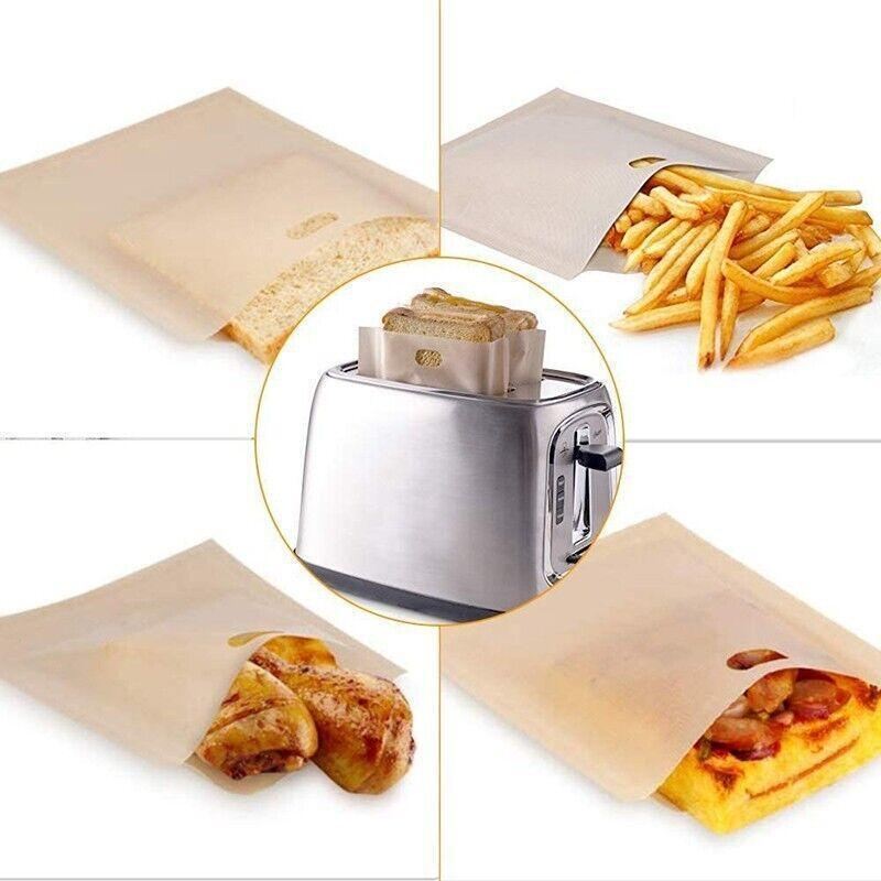 Reusable Toaster Bags 10-50PCS 16*16.5cm Gluten Free - Discount Packaging Warehouse