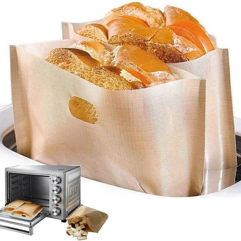 Reusable Toaster Bags 10-50PCS 16*16.5cm Gluten Free - Discount Packaging Warehouse