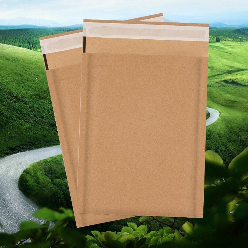 Honeycomb paper envelope for secure document packaging