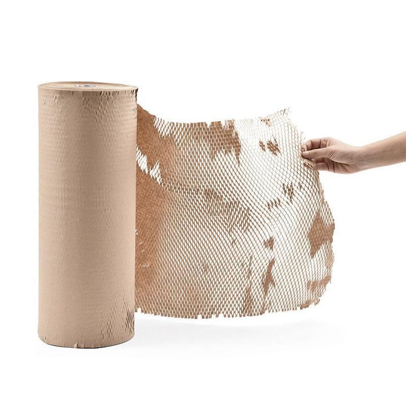 Roll of Hex Wrap ready to secure a variety of items for shipping