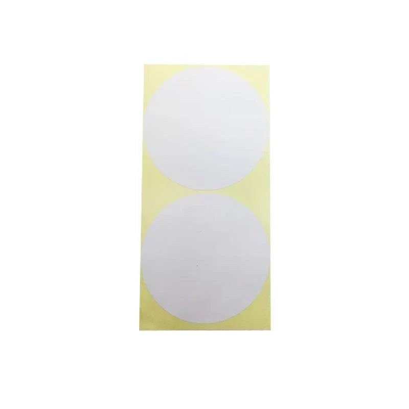 Self Adhesive Round Stickers 1-15Sheets 13Colours 100mm - Discount Packaging Warehouse