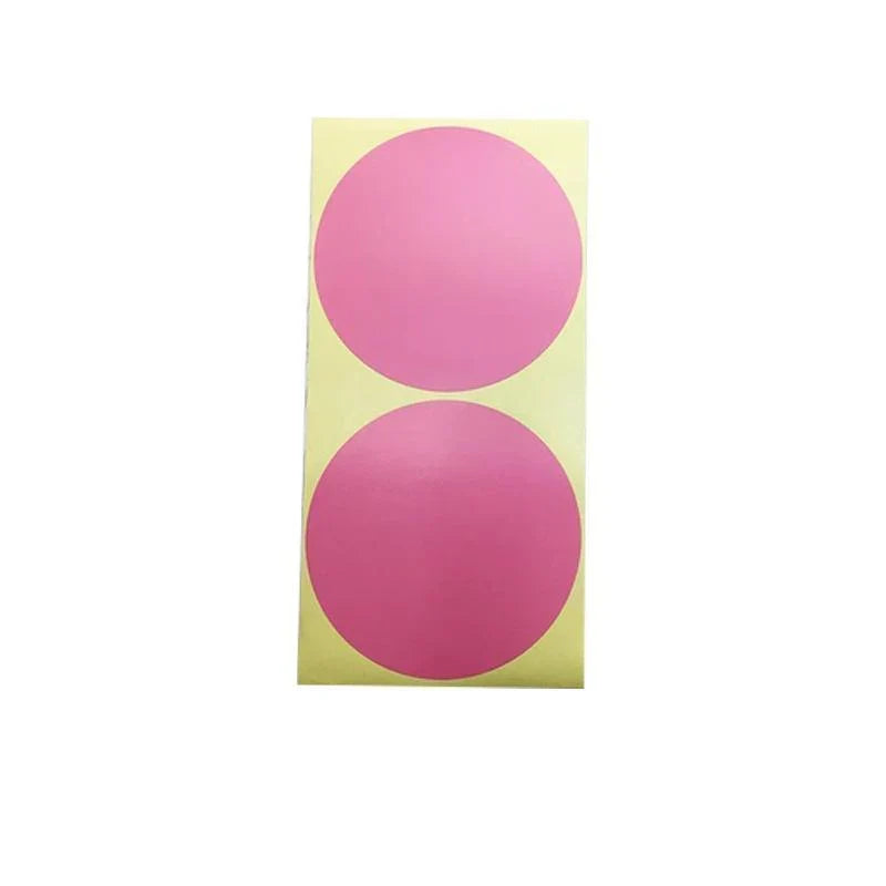 Self Adhesive Round Stickers 1-15Sheets 13Colours 100mm - Discount Packaging Warehouse