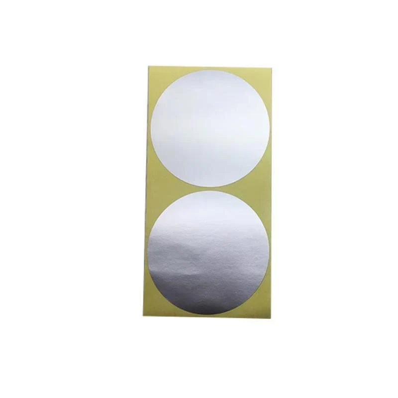 Self Adhesive Round Stickers 1-15Sheets 13Colours 100mm - Discount Packaging Warehouse