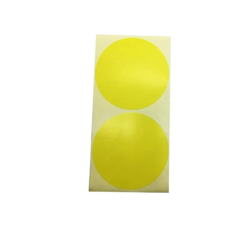 Self Adhesive Round Stickers 1-15Sheets 13Colours 100mm - Discount Packaging Warehouse