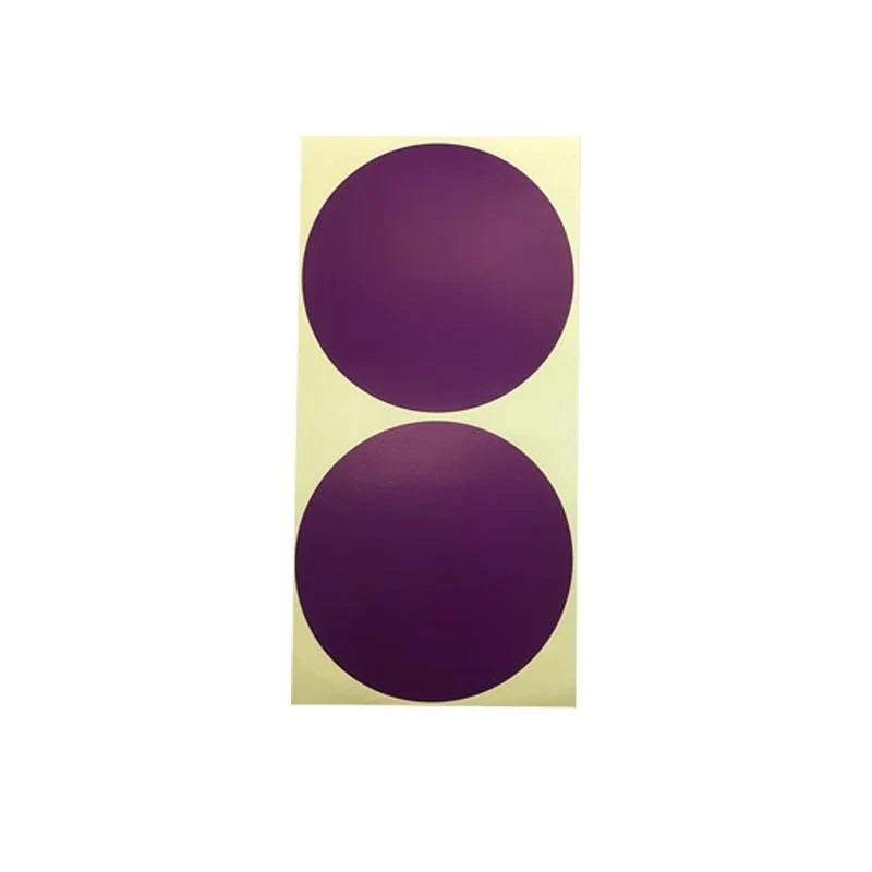 Self Adhesive Round Stickers 1-15Sheets 13Colours 100mm - Discount Packaging Warehouse