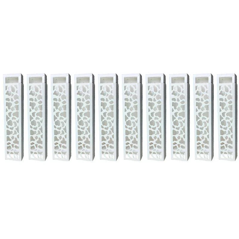 Beautifully arranged macarons in a Macaron Box with a clear viewing window.