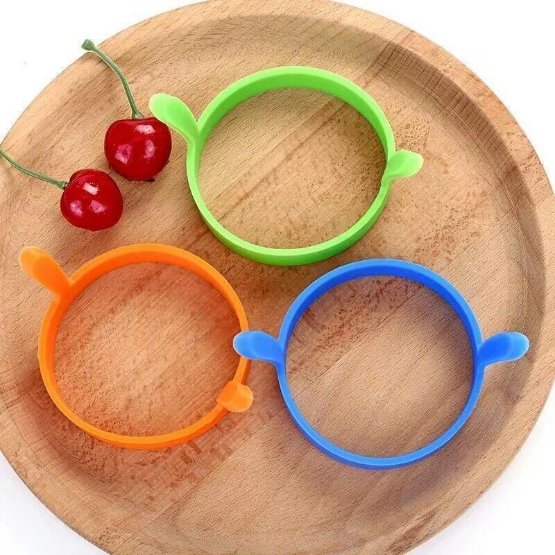 Silicone Egg Rings 6PCS Non Stick Kitchen Baking Tools - Discount Packaging Warehouse