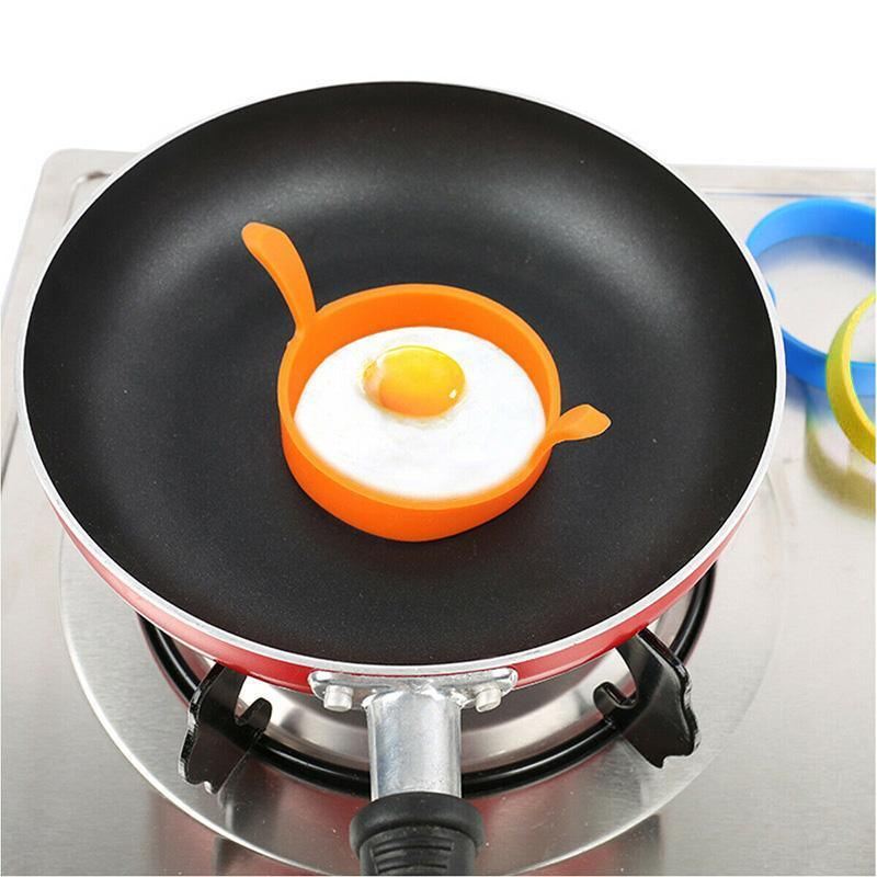 Silicone Egg Rings 6PCS Non Stick Kitchen Baking Tools - Discount Packaging Warehouse