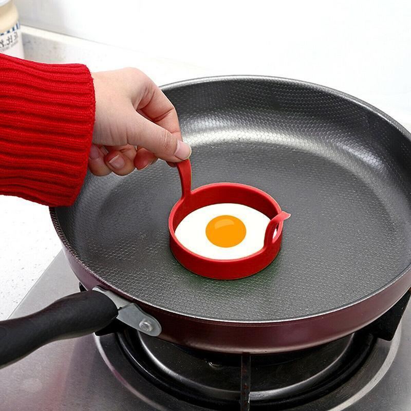 Silicone Egg Rings 6PCS Non Stick Kitchen Baking Tools - Discount Packaging Warehouse