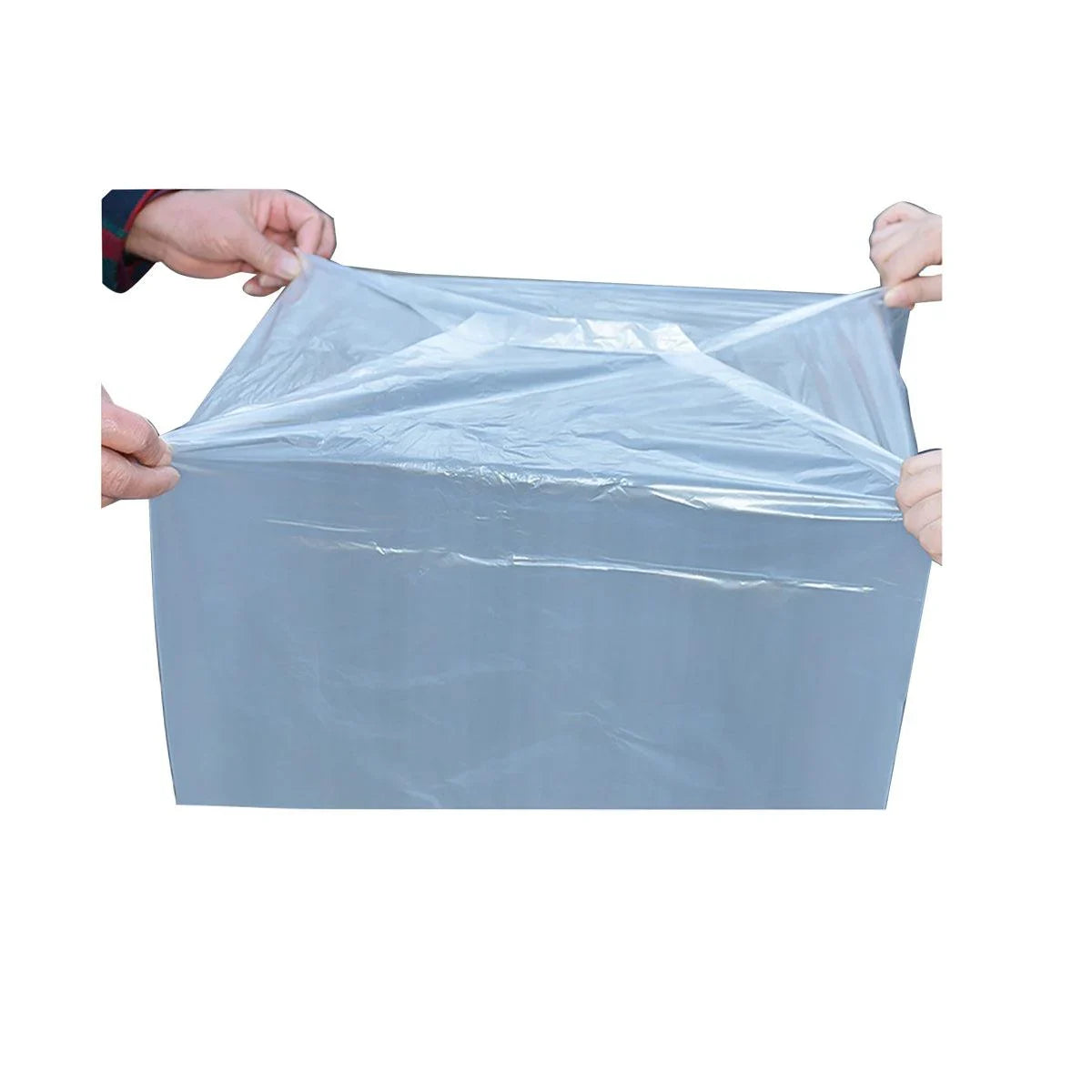 Large Transparent Plastic Square Dust Bags 50PCS