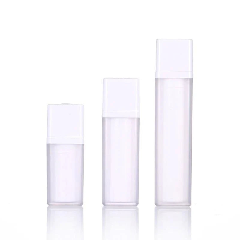Square Pump Lotion Bottle 5pcs AS PP For Travel and Home Use
