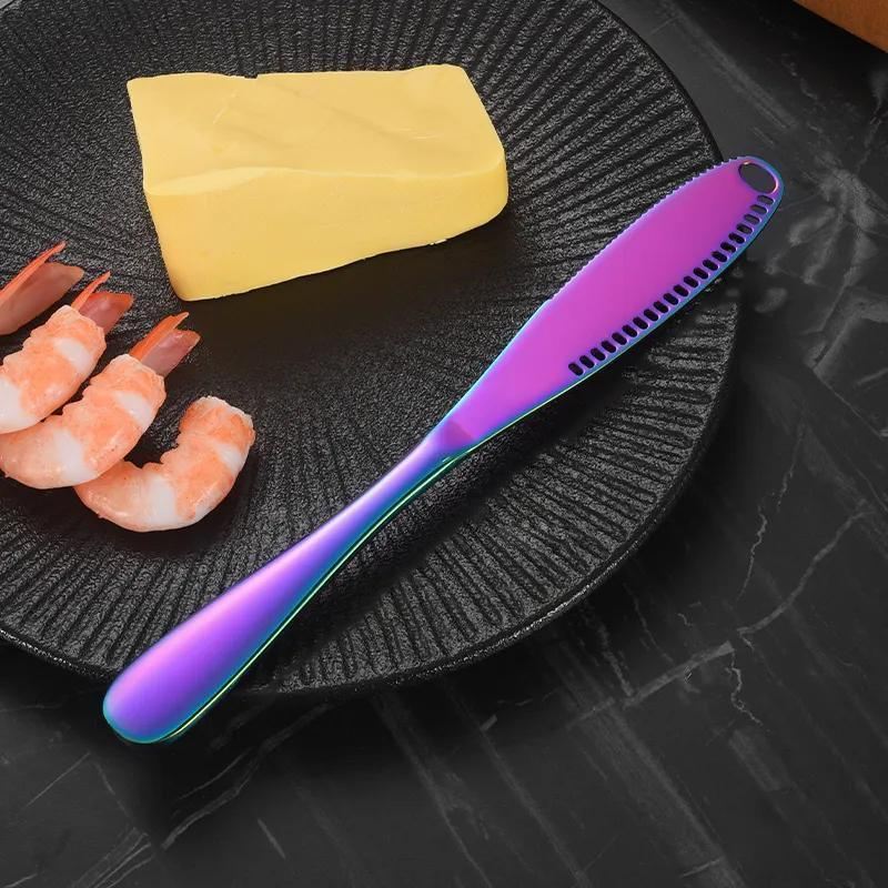 Stainless Steel Butter Knife 1PC 2Colours 21.8x2.7cm - Discount Packaging Warehouse