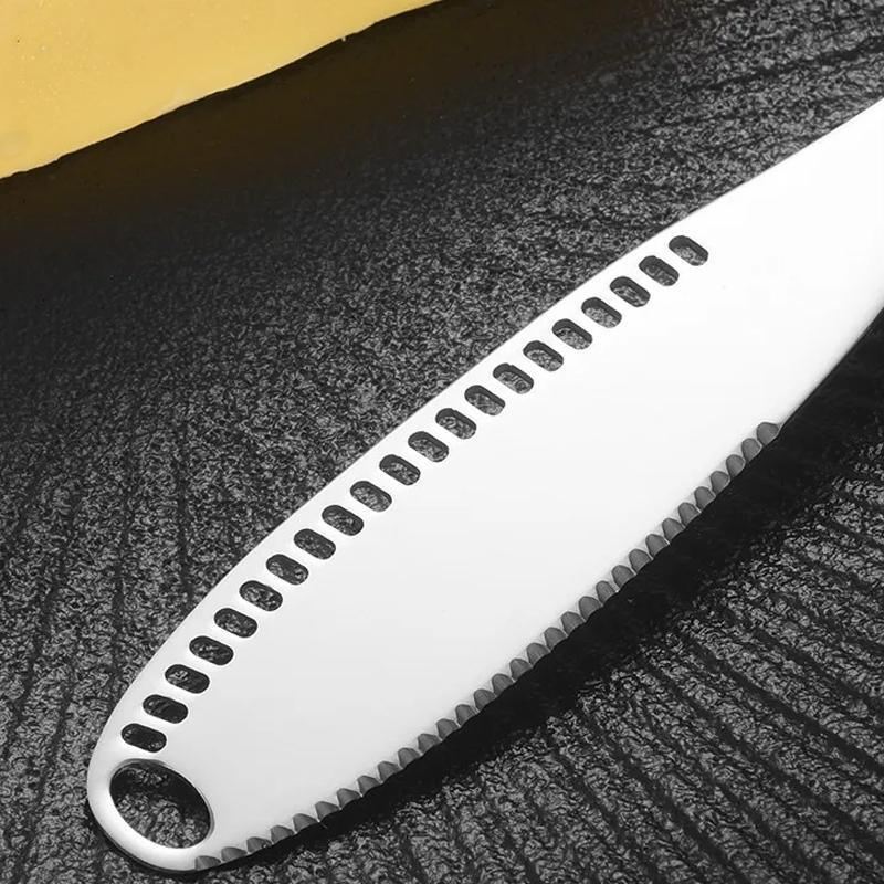 Stainless Steel Butter Knife 1PC 2Colours 21.8x2.7cm - Discount Packaging Warehouse