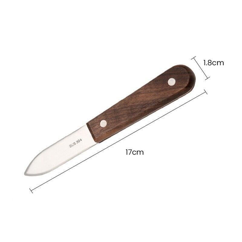 Stainless Steel Shrimp Peeler and Oyster Knife Set 2PCS - Discount Packaging Warehouse