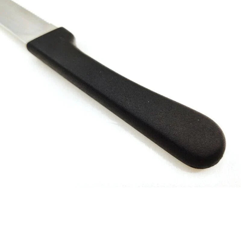 Stainless Steel Steak Knives Set 6PCS 22x2cm PP Handle - Discount Packaging Warehouse