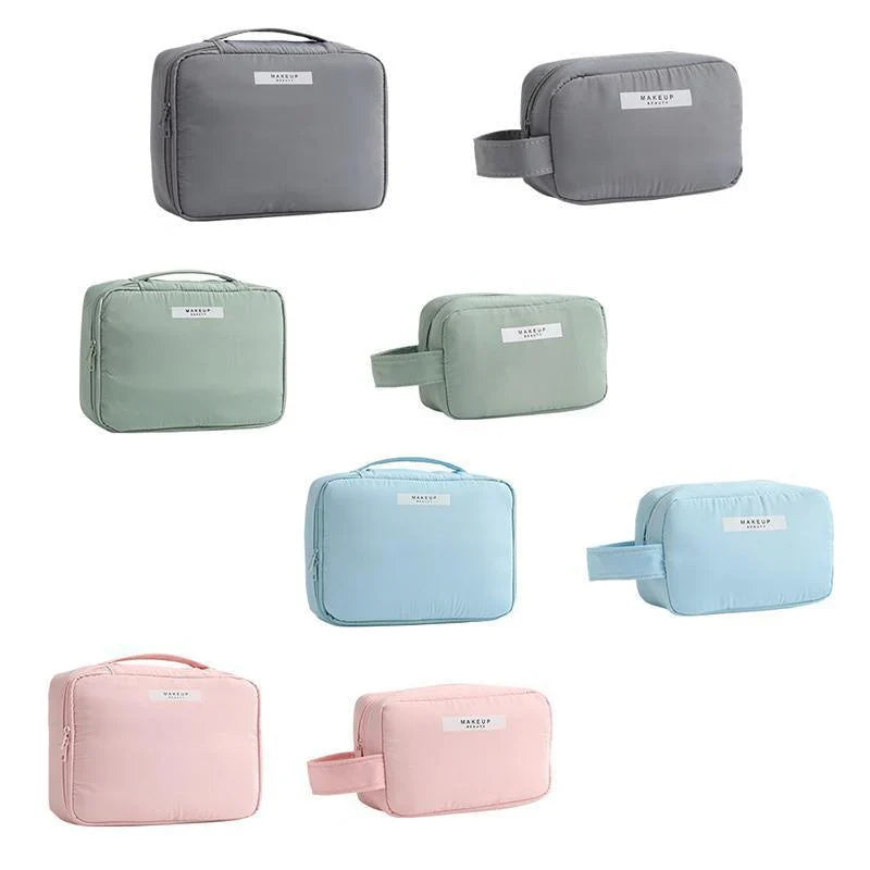 Stylish and functional cosmetic organiser bag for travel