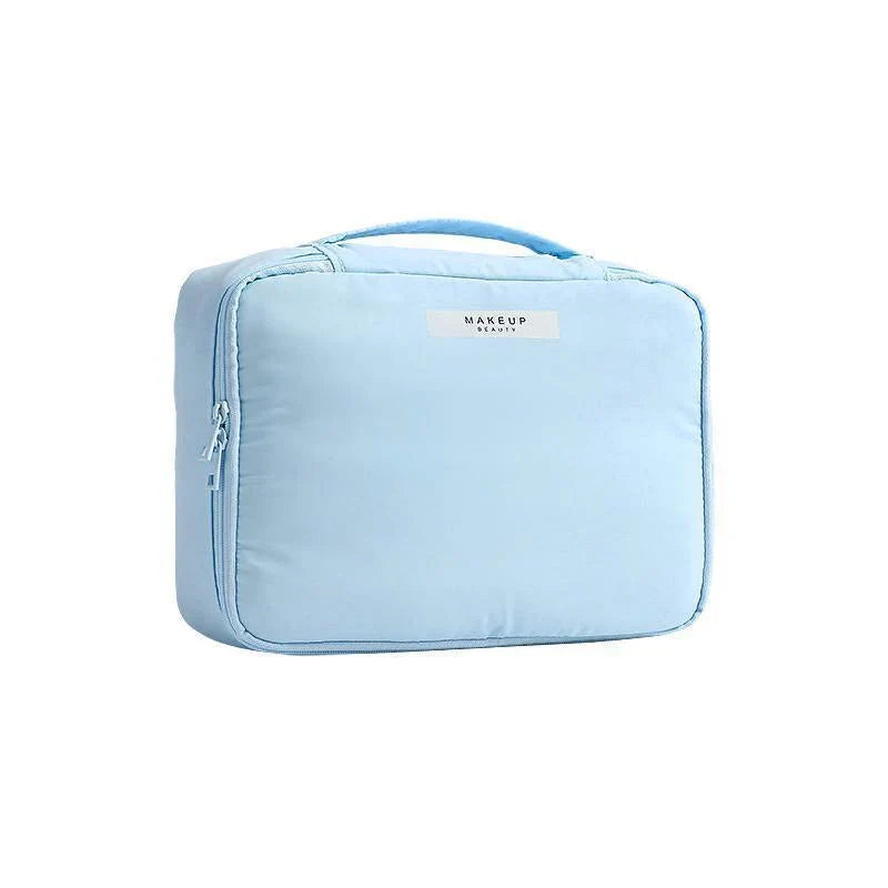 Stylish and functional cosmetic organiser bag for travel