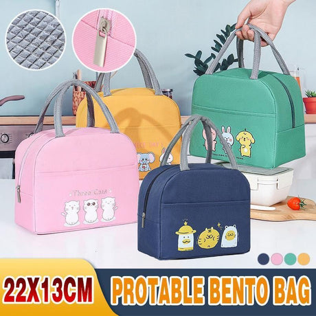 Stylish and functional women's lunch tote