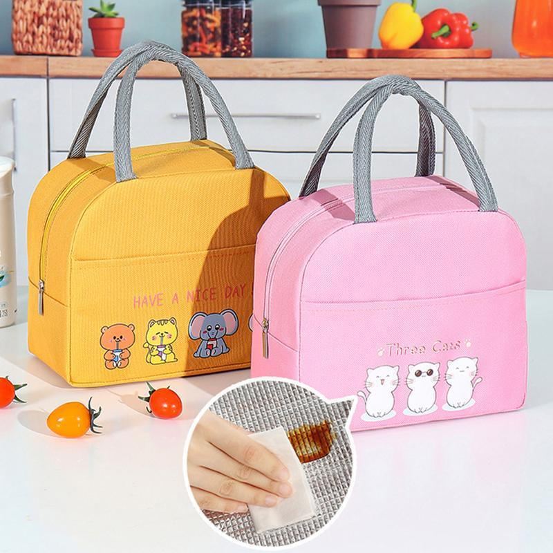 Stylish and functional women's lunch tote