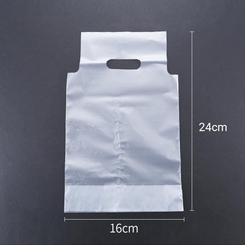 Durable plastic packaging bags for versatile use.