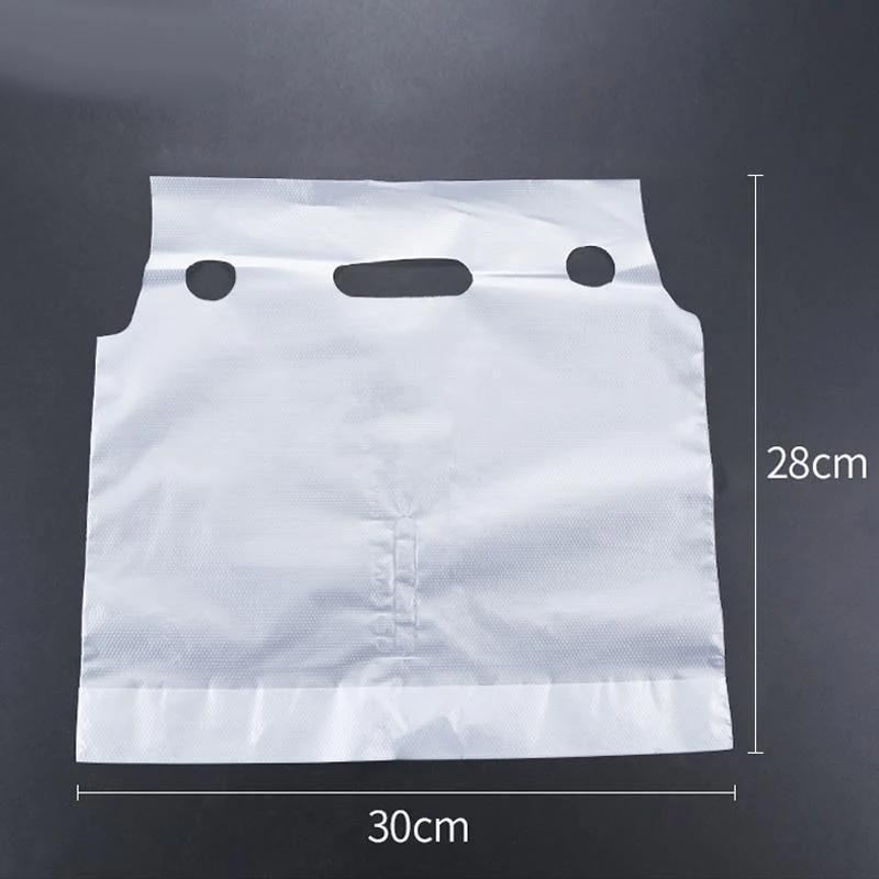 Durable plastic packaging bags for versatile use.
