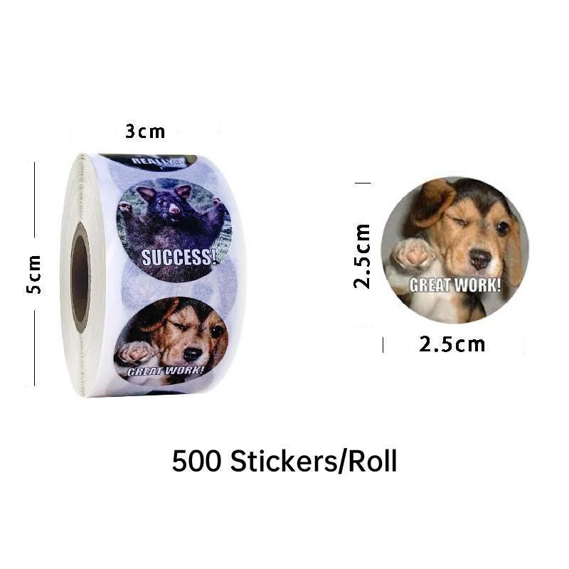 Thank You Stickers for Takeaway Delivery Service 500PCS