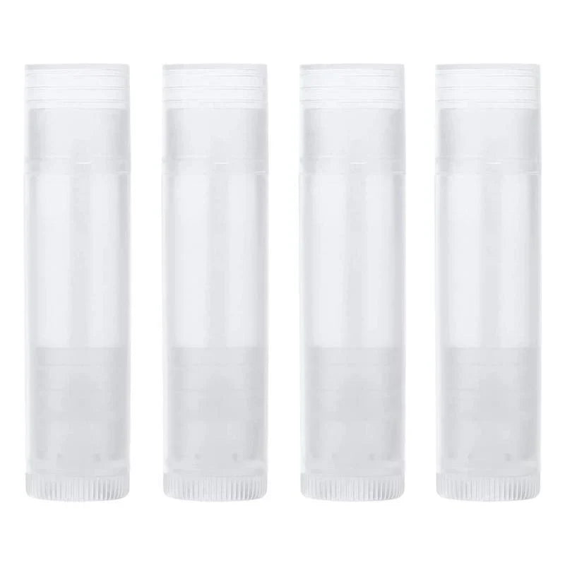 Translucent Lip Balm Tubes 10-100PCS PP Empty Lipstick Container - Discount Packaging Warehouse