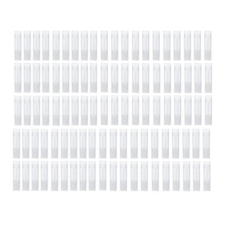 Translucent Lip Balm Tubes 10-100PCS PP Empty Lipstick Container - Discount Packaging Warehouse