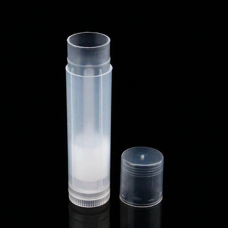 Translucent Lip Balm Tubes 10-100PCS PP Empty Lipstick Container - Discount Packaging Warehouse