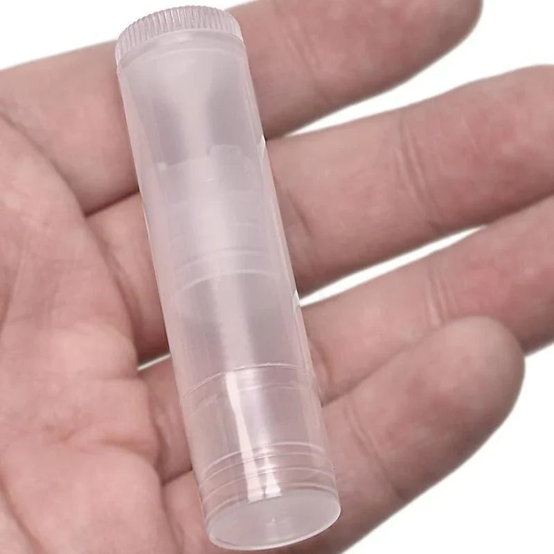 Translucent Lip Balm Tubes 10-100PCS PP Empty Lipstick Container - Discount Packaging Warehouse
