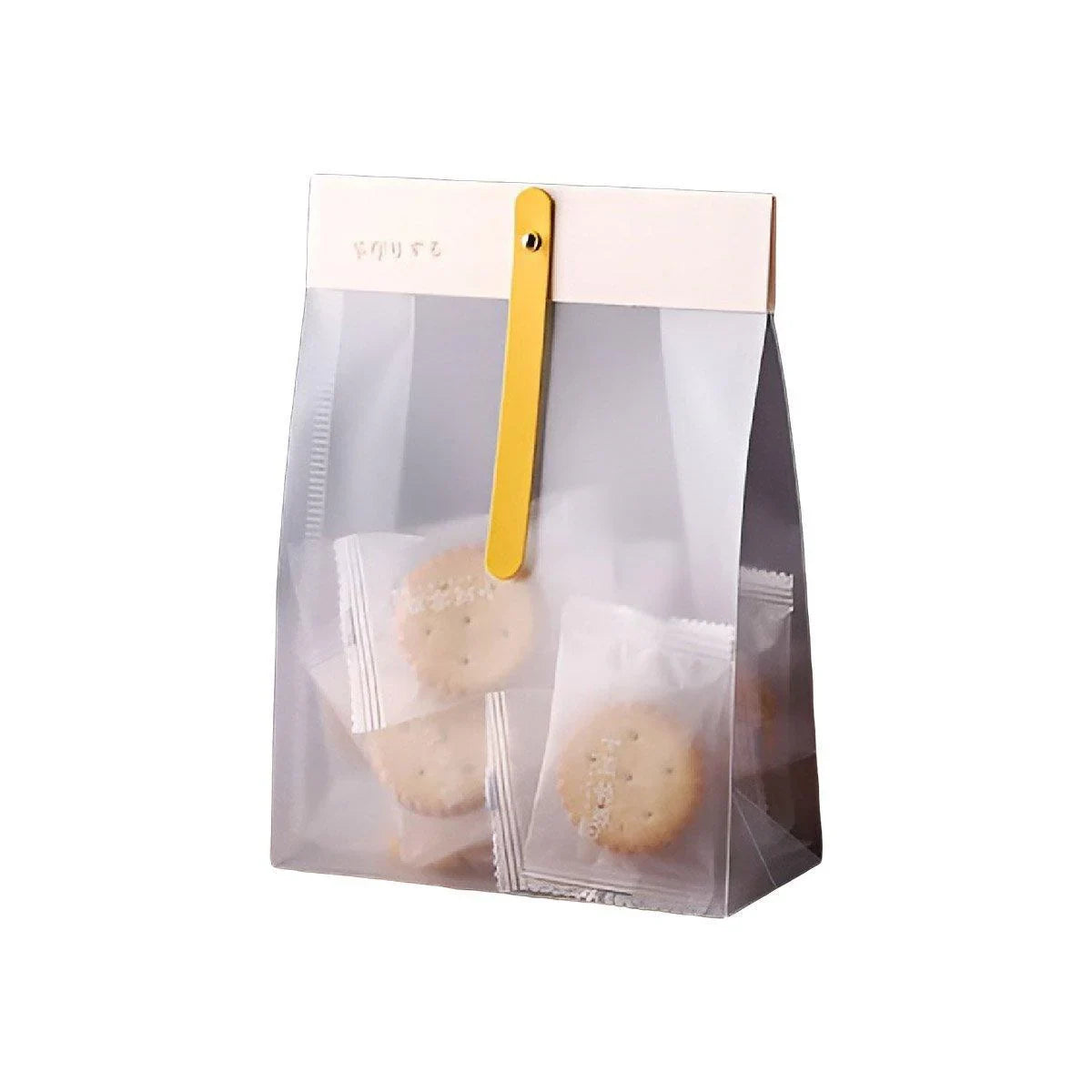 Translucent PP Cookie Bags 50 pcs For Cookies and Snacks