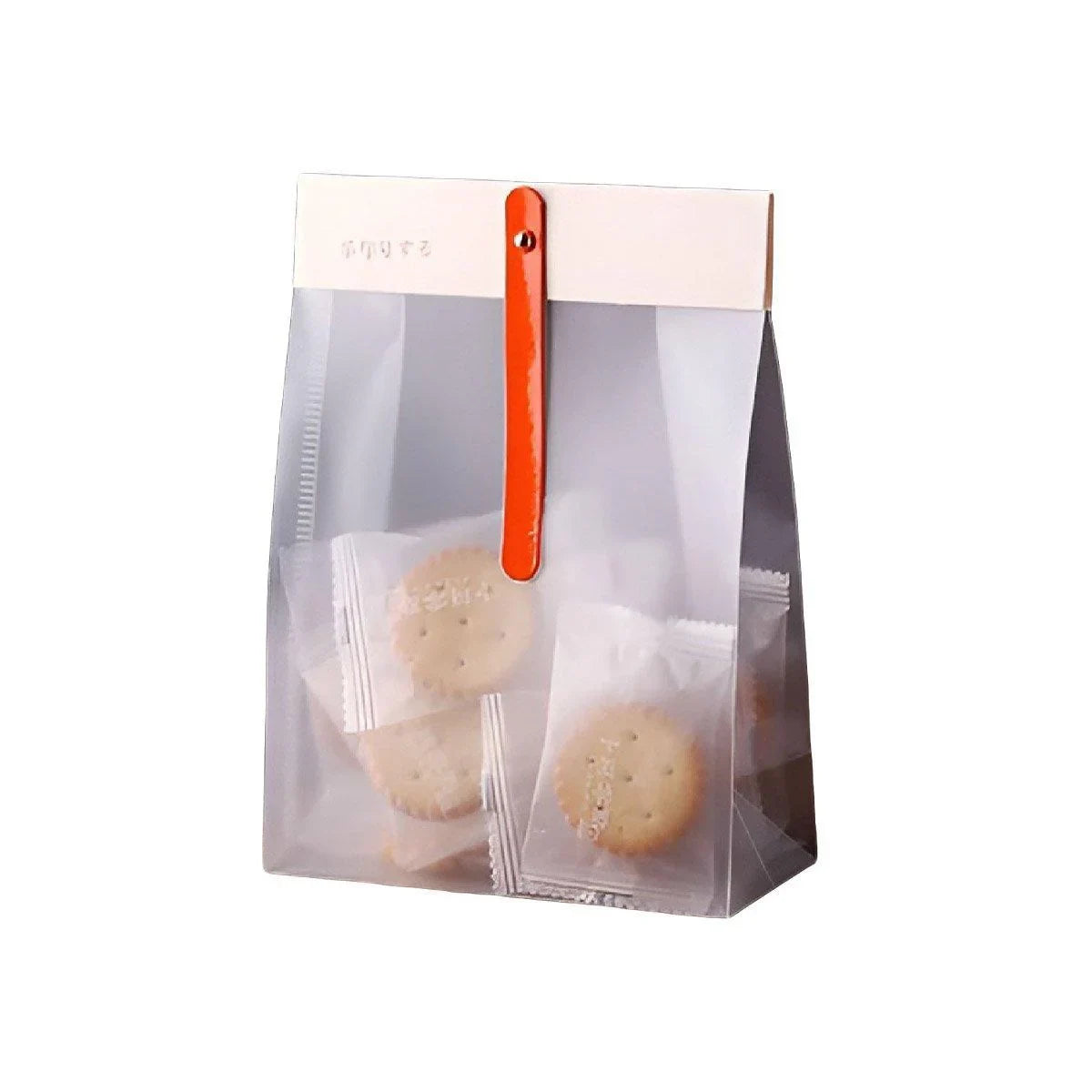 Translucent PP Cookie Bags 50 pcs For Cookies and Snacks