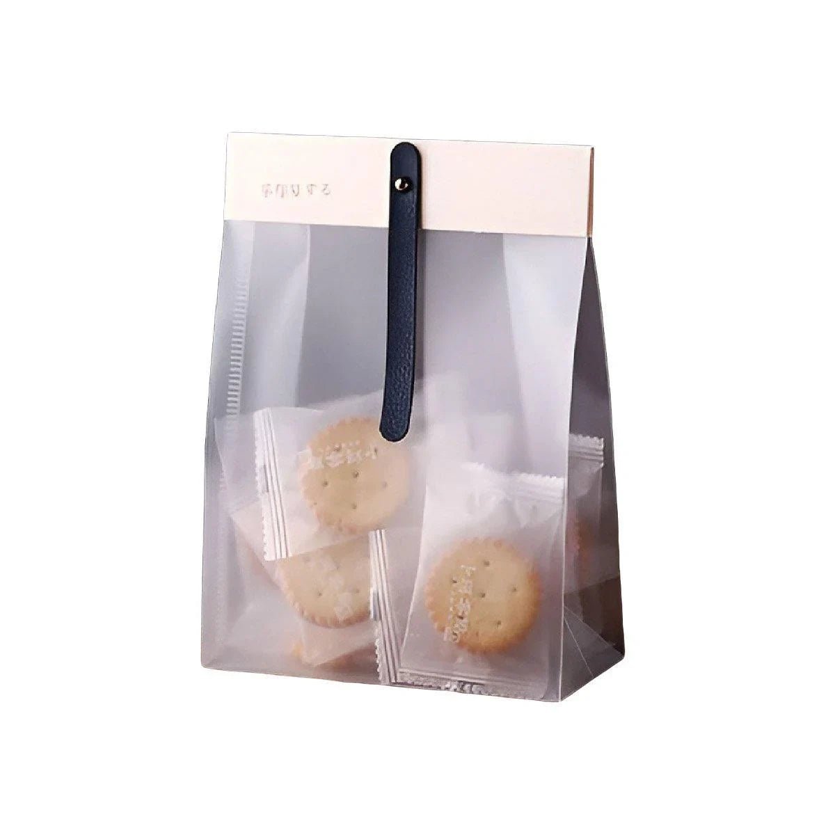Translucent PP Cookie Bags 50 pcs For Cookies and Snacks