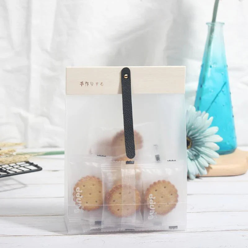 Translucent PP Cookie Bags 50 pcs For Cookies and Snacks