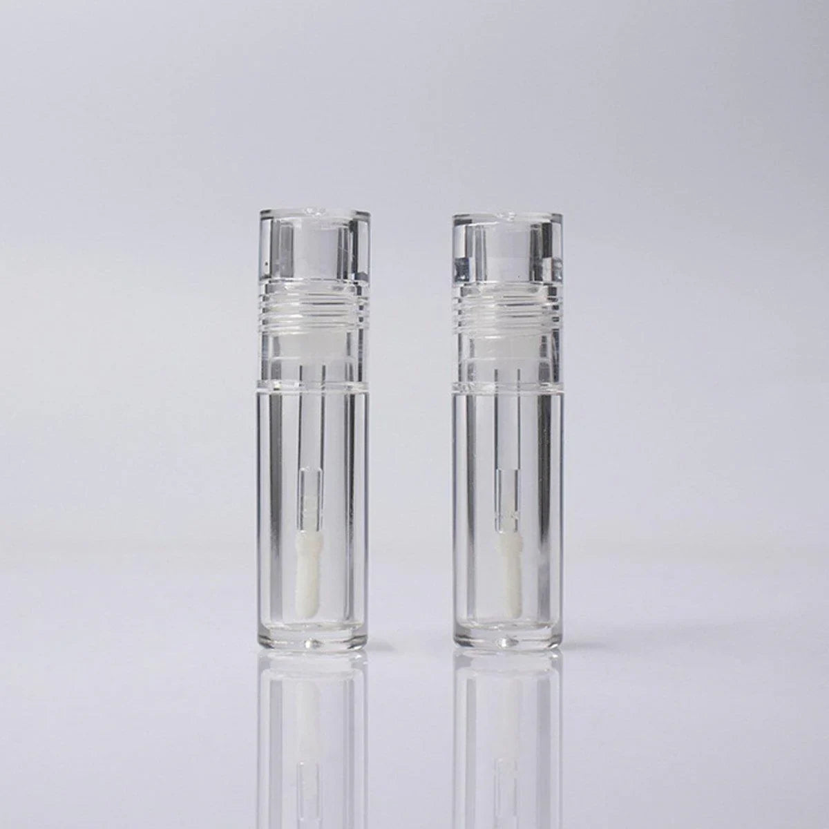 Transparent Lip Gloss Tubes 10pcs Durable Plastic for Cosmetic Packaging