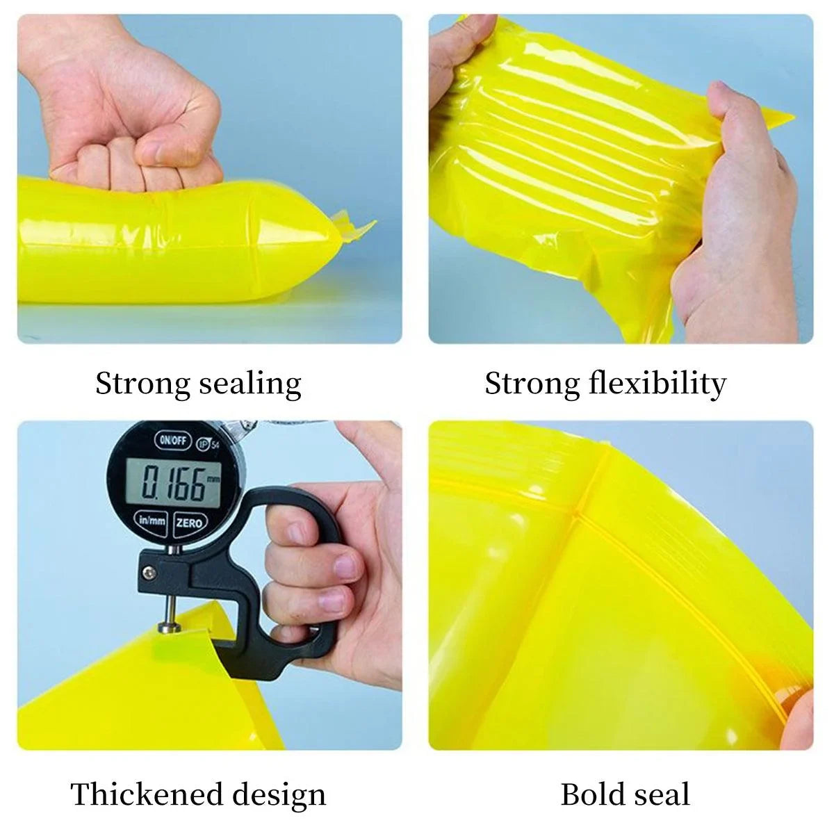 Plastic Self Sealing Bag100PCS
