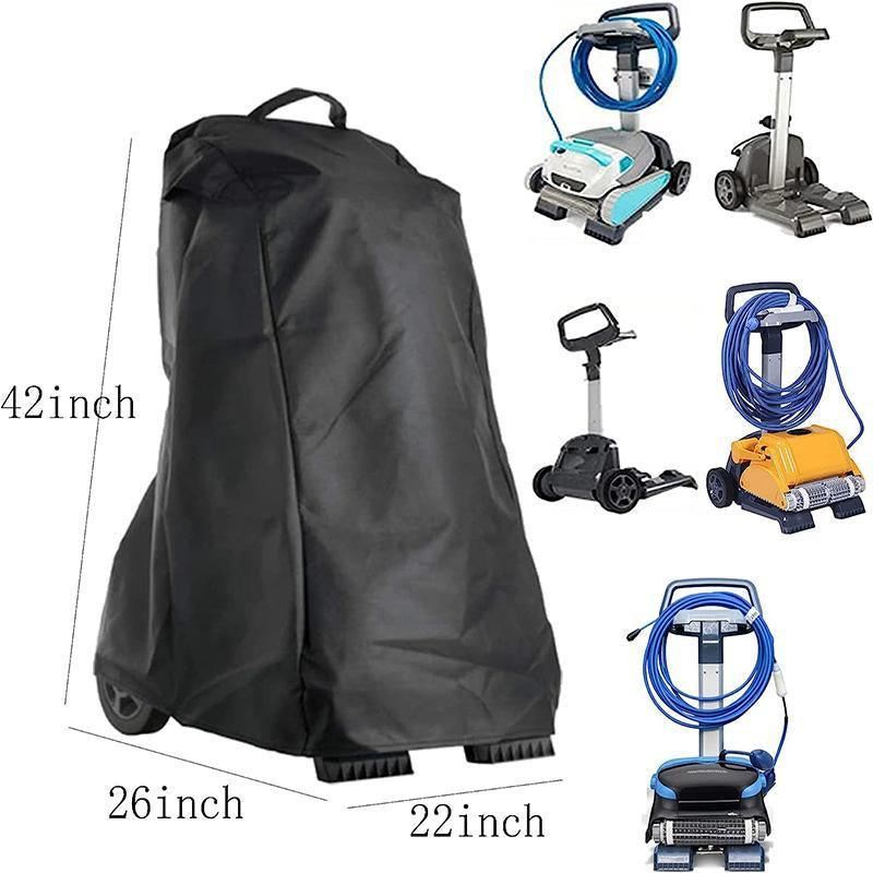 Waterproof Pool Cleaner Cover 1PC Black Oxford Cloth - Discount Packaging Warehouse