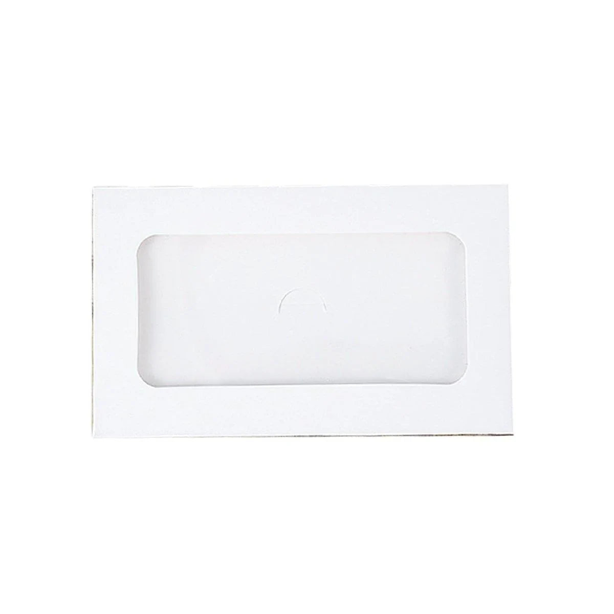 Window Envelopes 100PCS 250g Card with PET Film for Gifts and Invitations
