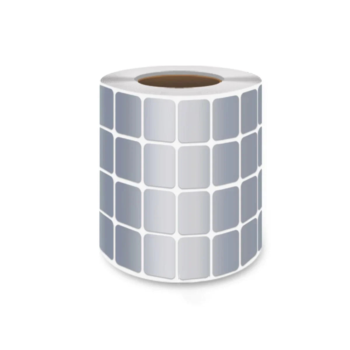 Matt Silver Label Paper 40Sizes