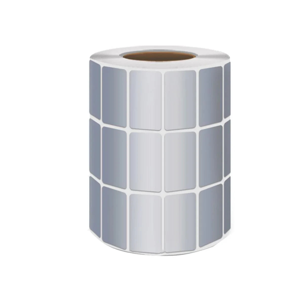 Matt Silver Label Paper 40Sizes