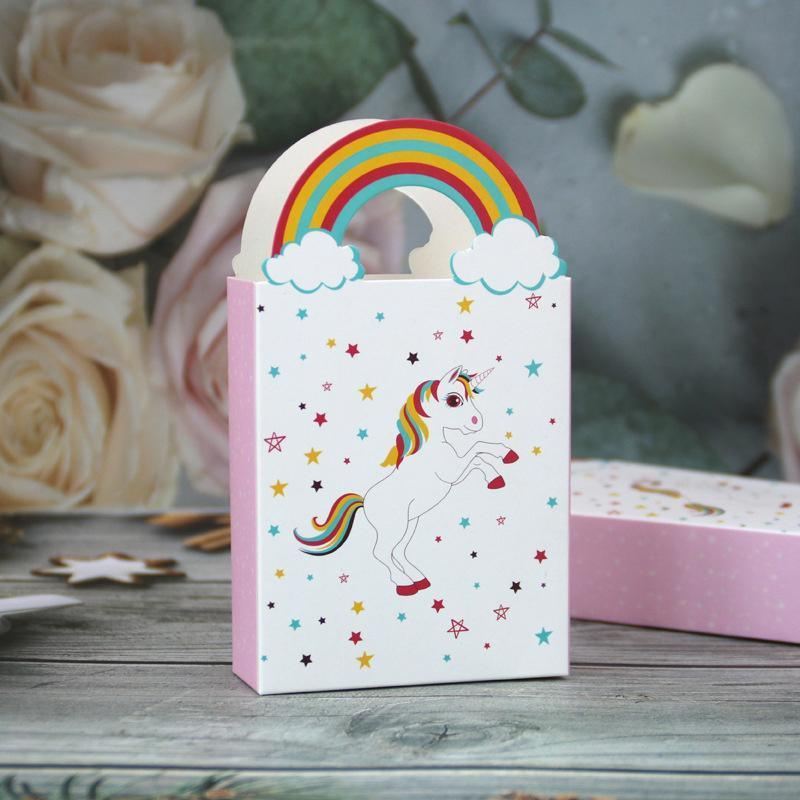 Colorful Unicorn Party Bags