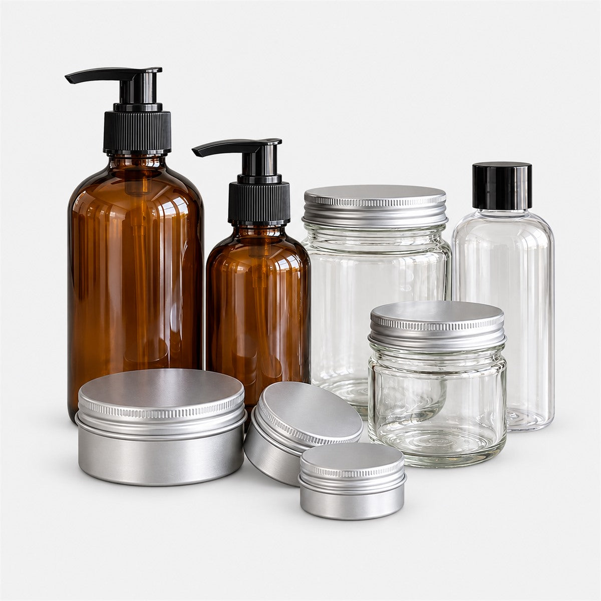 Bottles & Jars & Tins collection