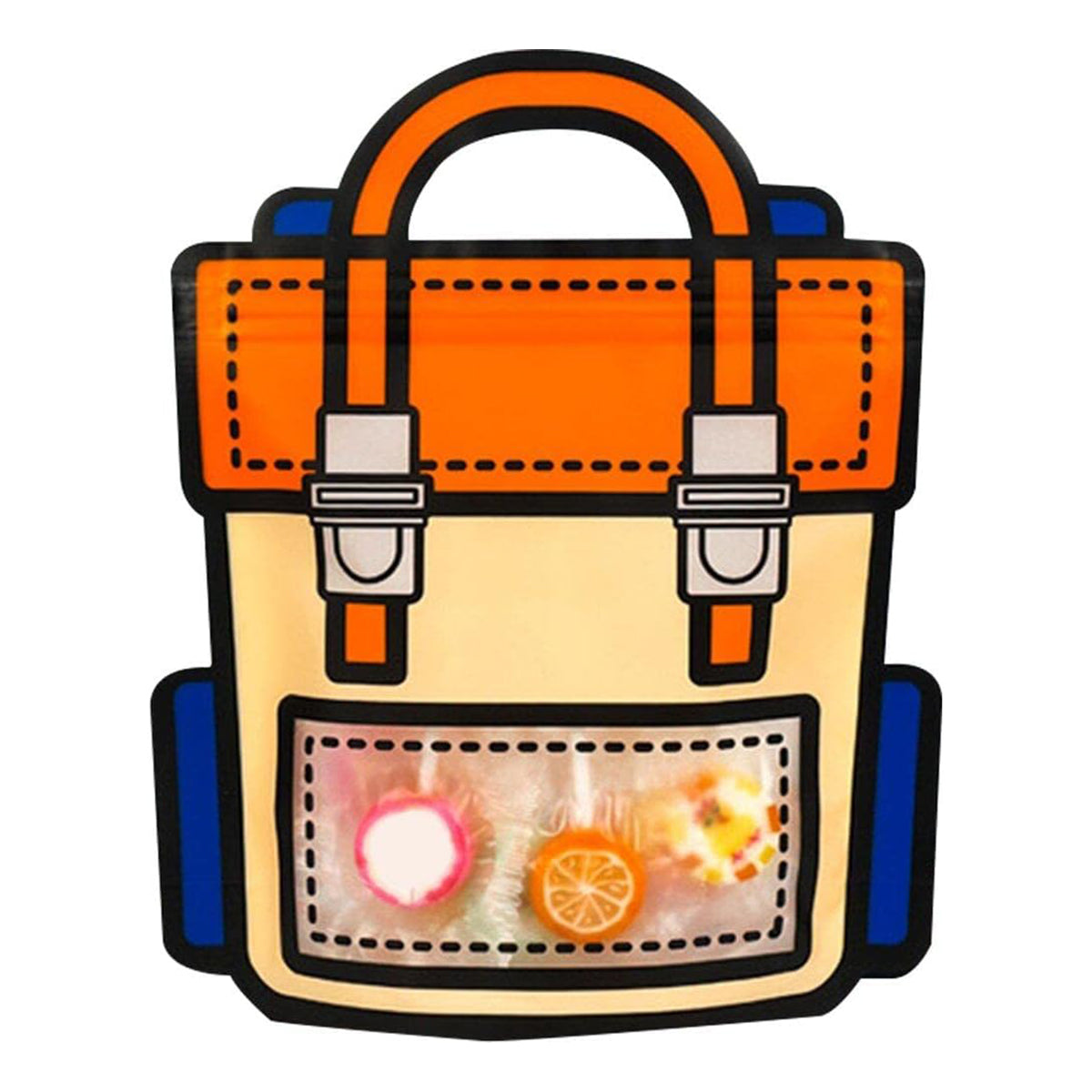 50pcs Clear Gift Bags Small Snack Toy Storage Pouch