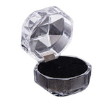 20pcs Acrylic Octagonal Jewelry Boxes for Rings Earrings