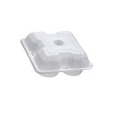 100PCS Disposable Food Containers 4 or 6 Grid Takeaway Meal Boxes
