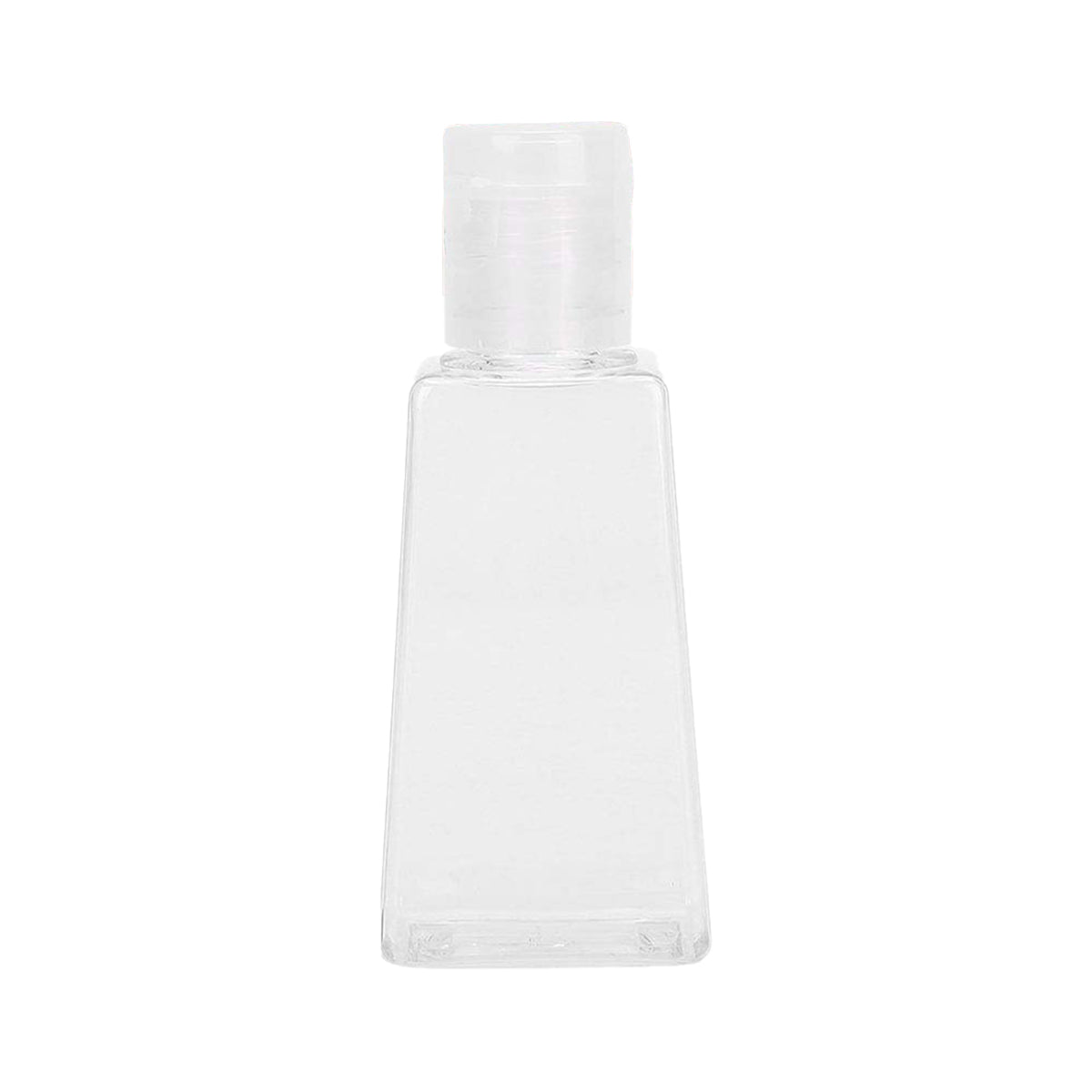 100pcs 30ml 60ml Trapezoidal Clear Refillable Cosmetic Bottles