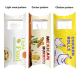 Baking Meat Roll Takeaway Containers Food-Safe Leak Proof 50PCS